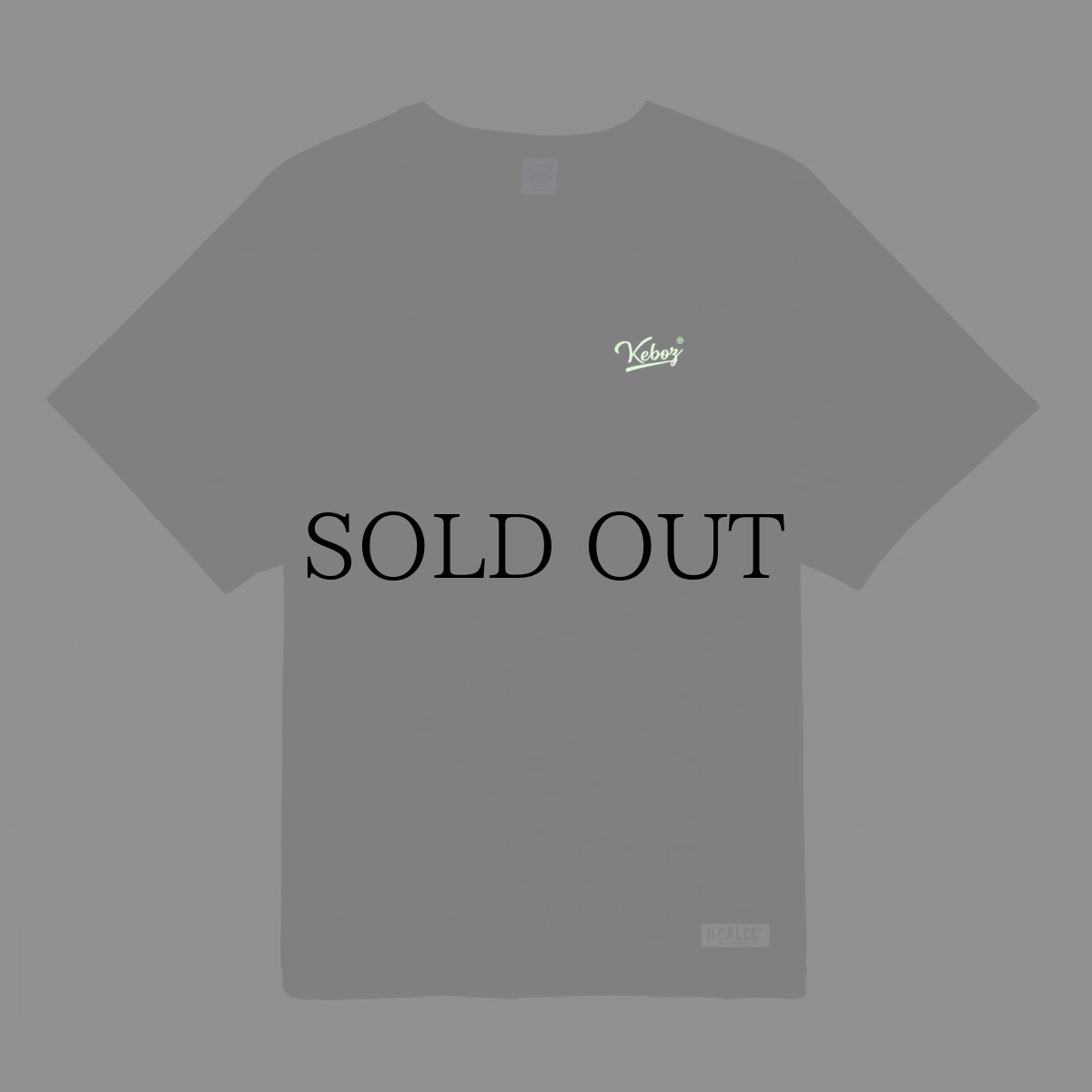 画像12: CALEE(キャリー) /CALEE × KEBOZ BB LOGO S/S TEE (12)