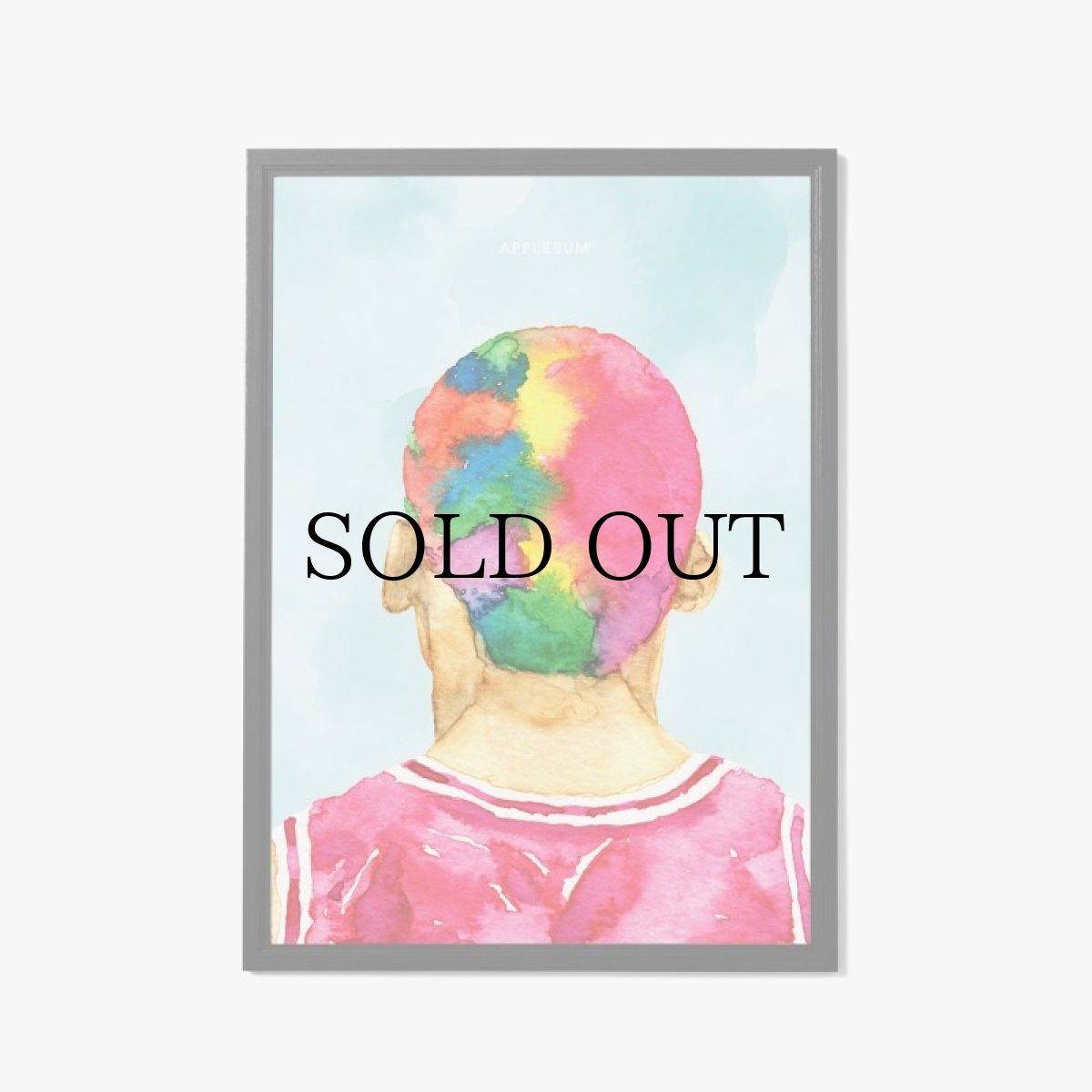 画像2: APPLEBUM(アップルバム) / "WORM (Multi Color)" A1 Poster (2)