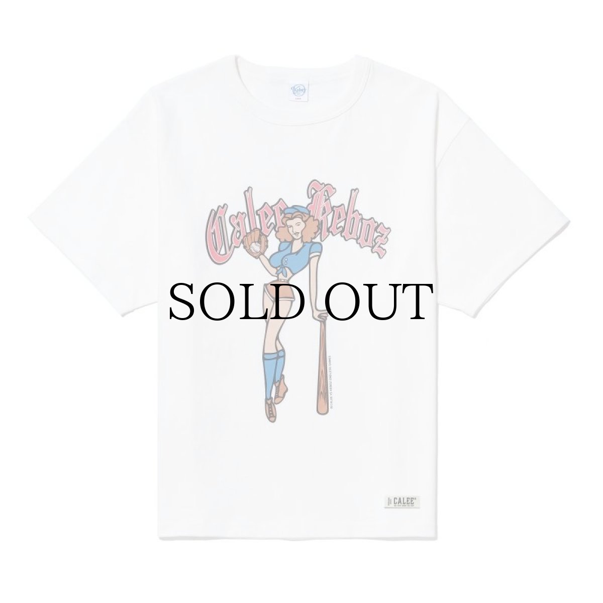 画像3: CALEE(キャリー) /CALEE × KEBOZ PINUP GIRL S/S TEE  (3)