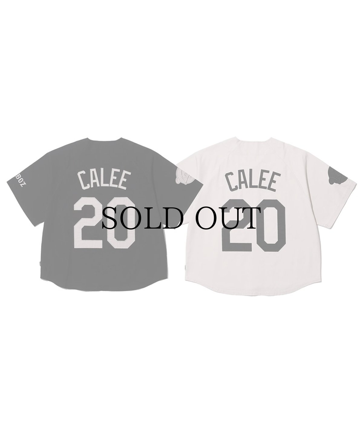 画像2: CALEE(キャリー) /CALEE × KEBOZ BASEBALL SHIRT  (2)