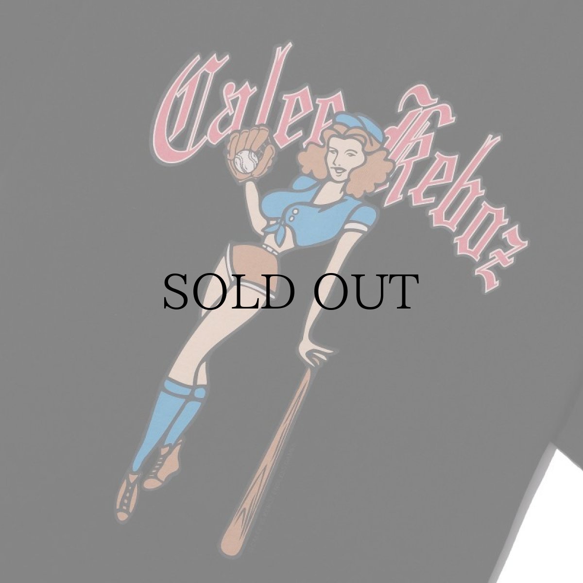 画像4: CALEE(キャリー) /CALEE × KEBOZ PINUP GIRL S/S TEE  (4)