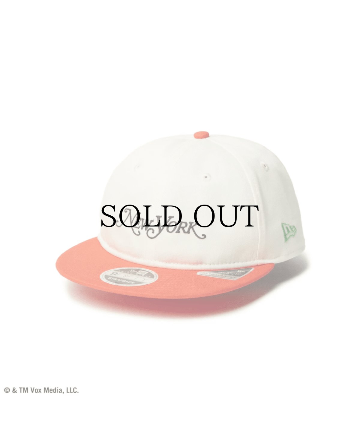 画像1: NEW ERA / RC 9FIFTY New York Magazine クローム オレンジバイザー (1)