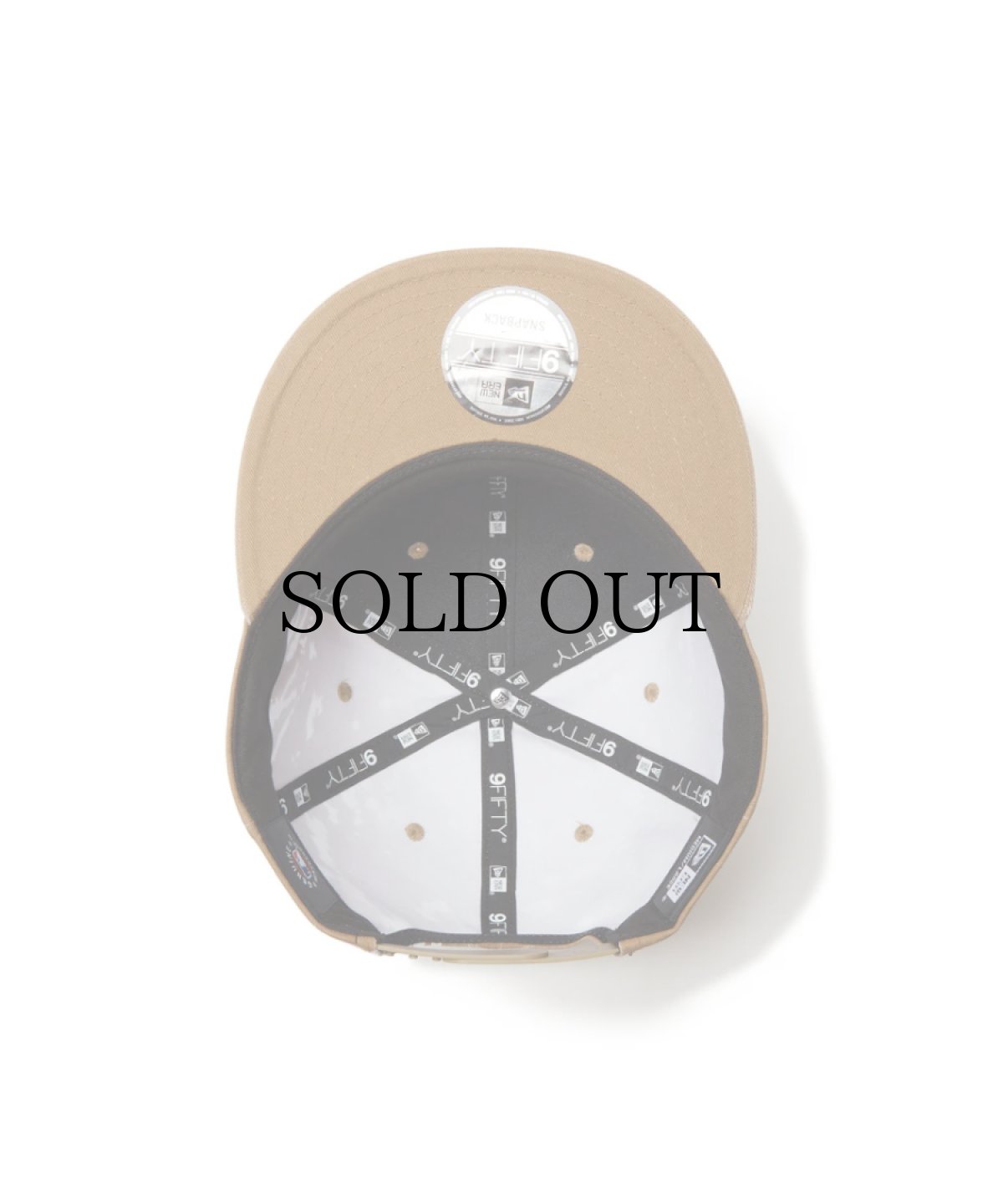 画像3: NEW ERA / 9FIFTY Dripping ロサンゼルス・ドジャース カーキ (3)