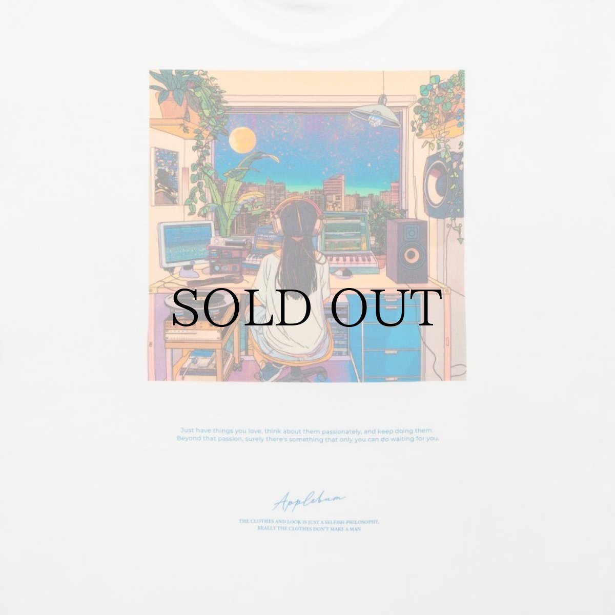 画像3: APPLEBUM(アップルバム) / "Make Music" T-shirt 6.2oz (3)