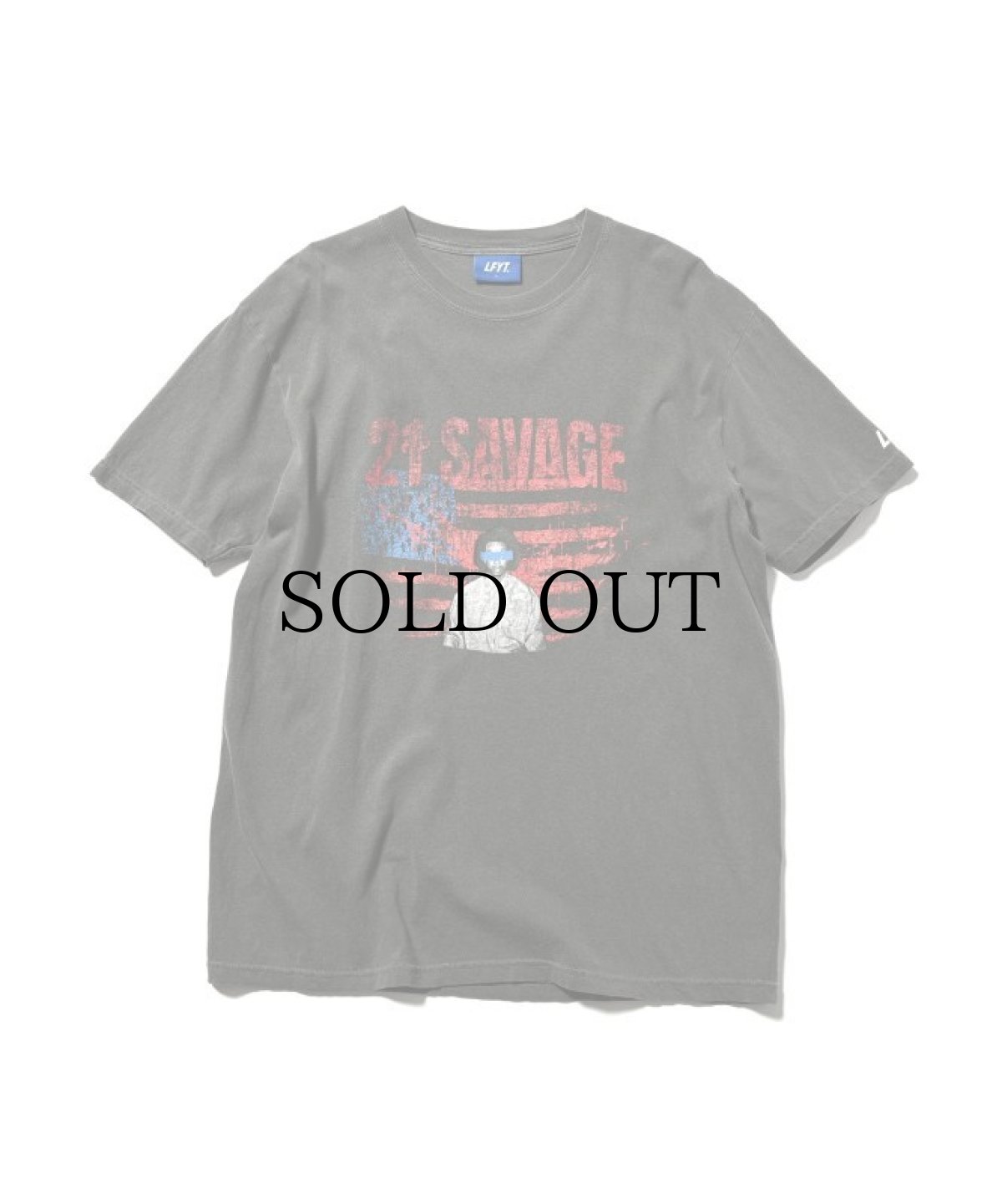 画像2: LFYT(ラファイエット) / LFYT x 21 Savage FLAGS TEE (2)