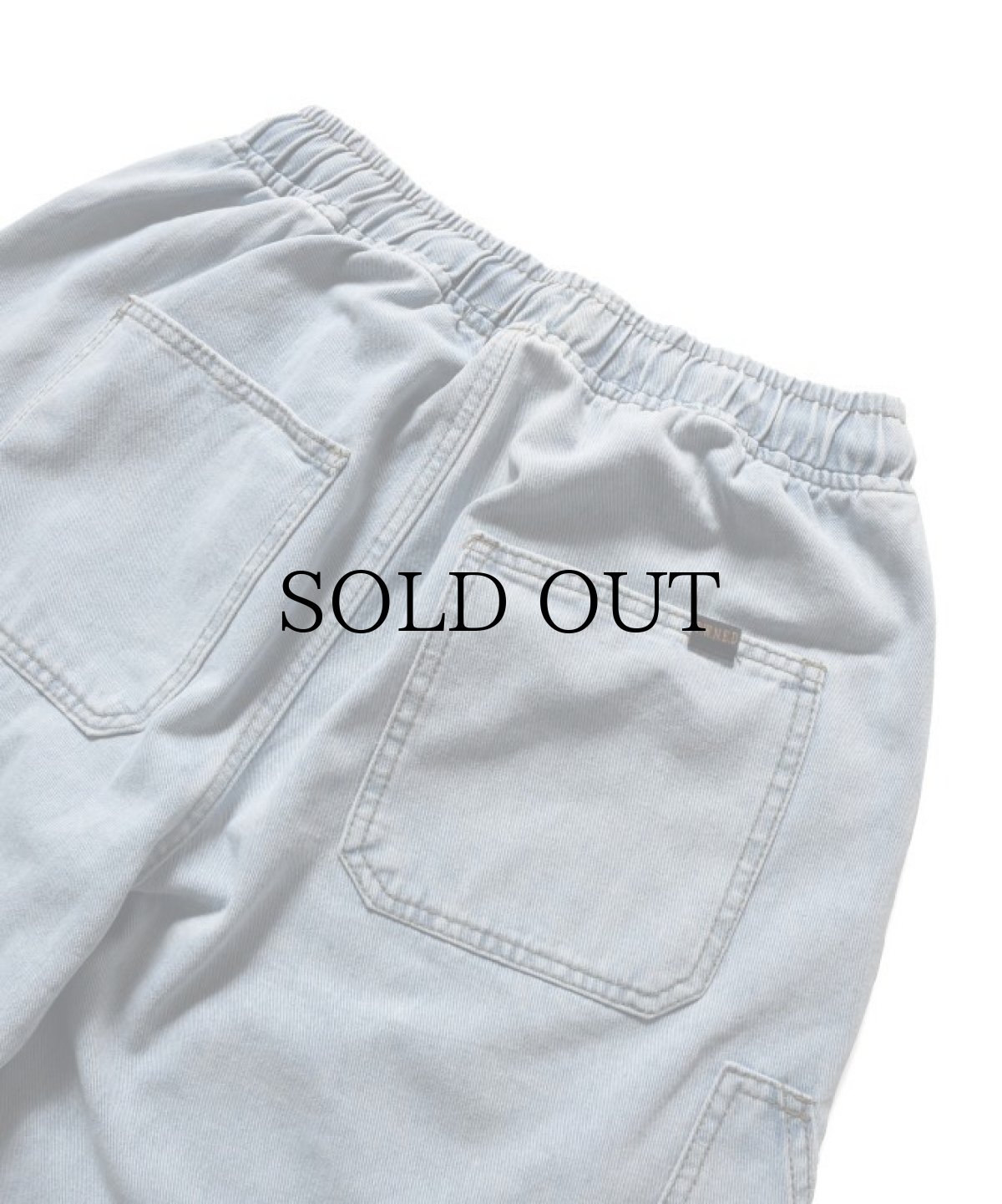 画像9: PWNED(パウンド) / DENIM PAINTER EAZY HALF PANTS (9)