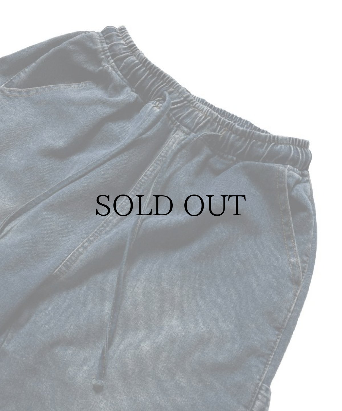 画像4: PWNED(パウンド) / DENIM PAINTER EAZY HALF PANTS (4)