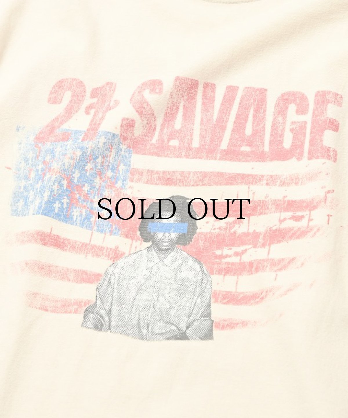画像7: LFYT(ラファイエット) / LFYT x 21 Savage FLAGS TEE (7)