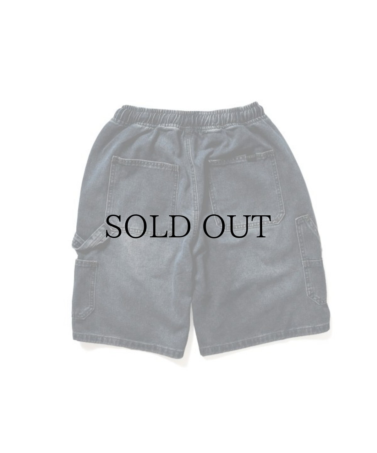 画像6: PWNED(パウンド) / DENIM PAINTER EAZY HALF PANTS (6)