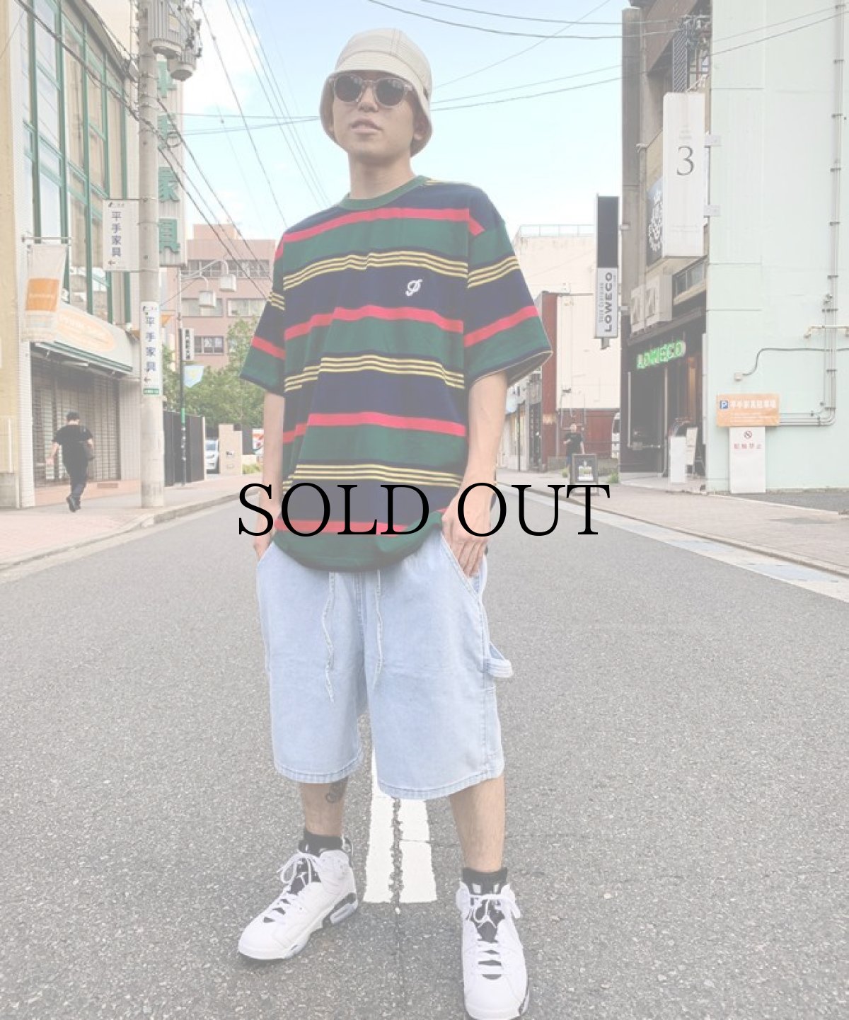 画像12: PWNED(パウンド) / DENIM PAINTER EAZY HALF PANTS (12)