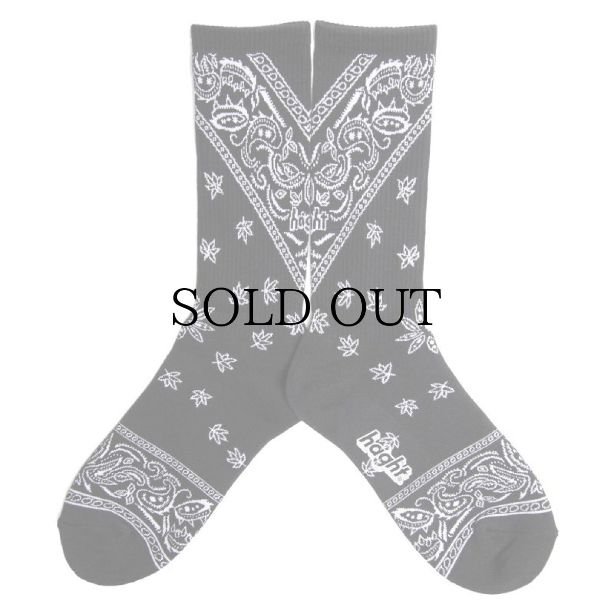 画像3: HAIGHT / [YARZ] PAISLEY SOCKS (3)