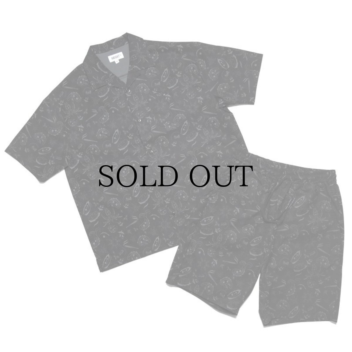 画像10: HAIGHT / [YARZ] PAISLEY OPEN COLLAR SHIRT (10)