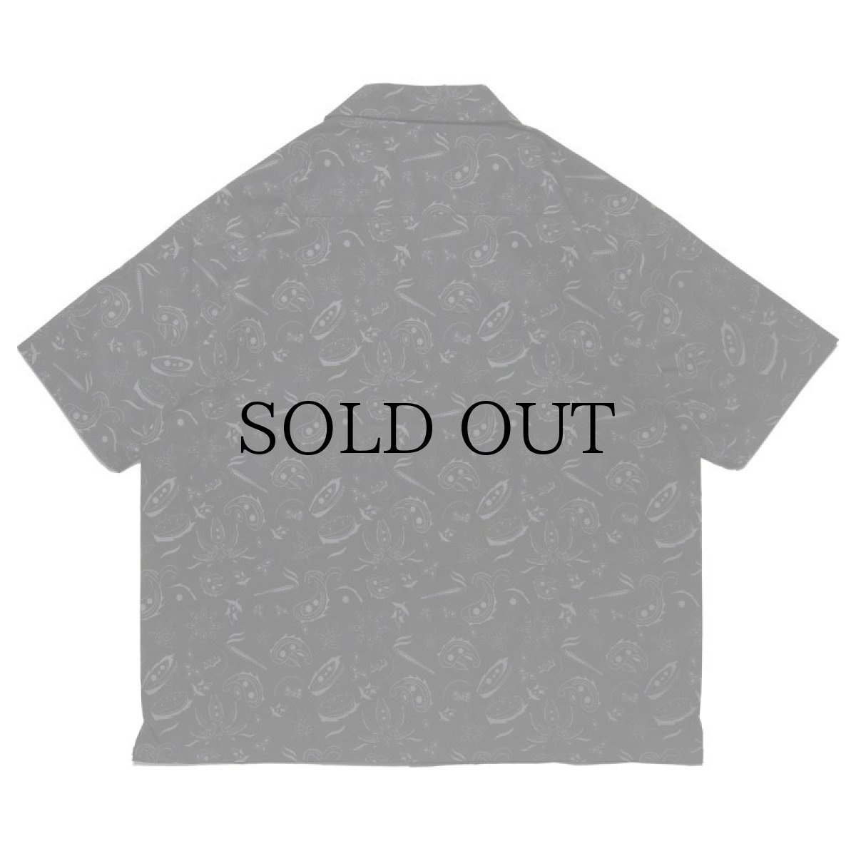 画像4: HAIGHT / [YARZ] PAISLEY OPEN COLLAR SHIRT (4)
