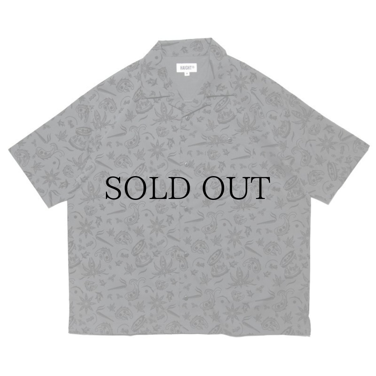 画像3: HAIGHT / [YARZ] PAISLEY OPEN COLLAR SHIRT (3)