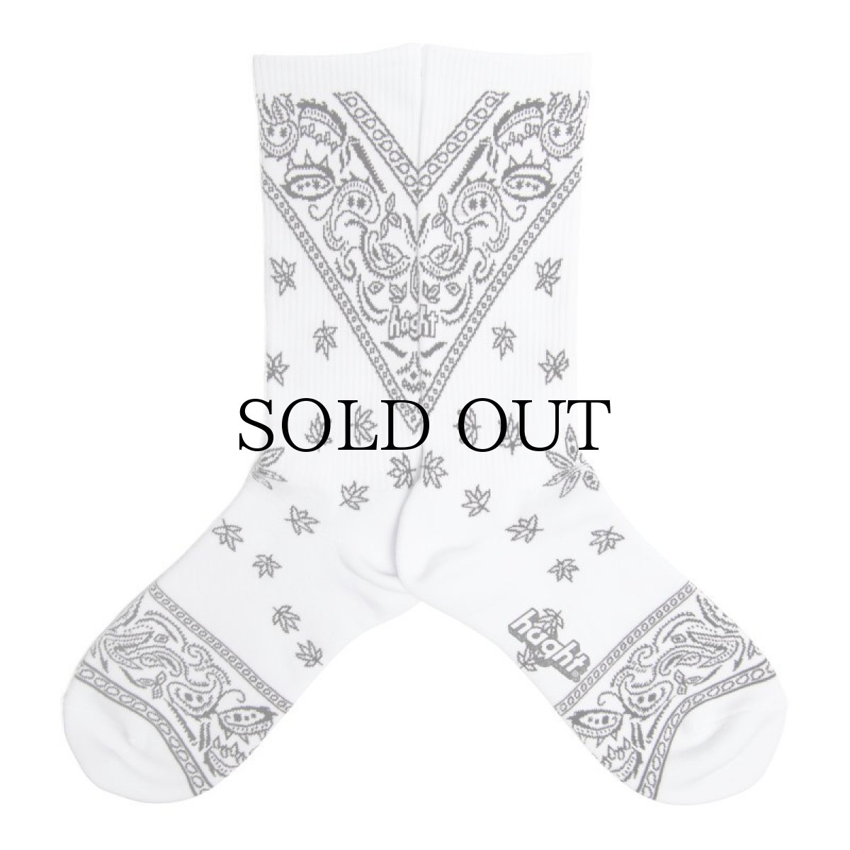 画像2: HAIGHT / [YARZ] PAISLEY SOCKS (2)