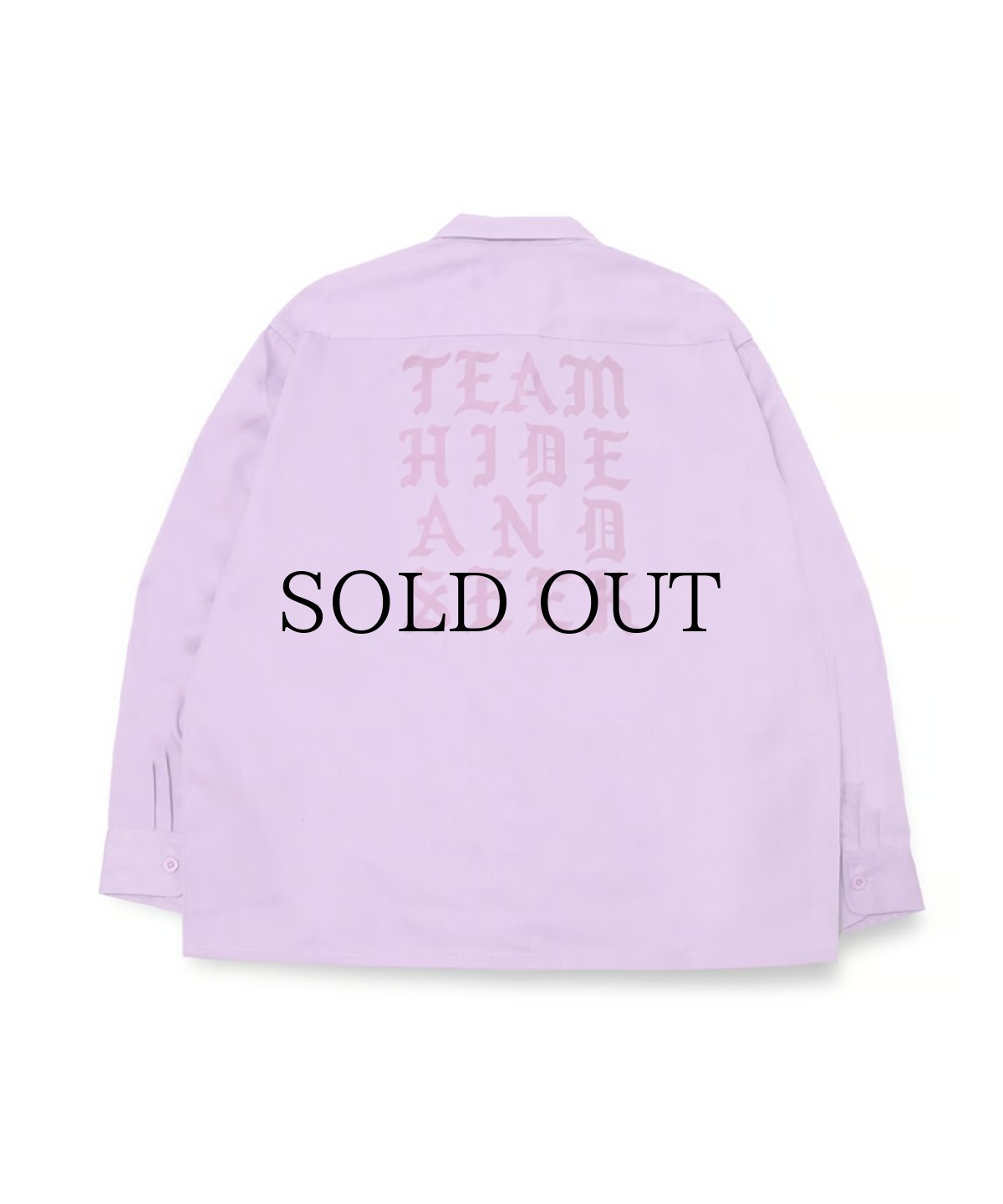 画像5: HIDEANDSEEK(ハイドアンドシーク) / Work L/S Shirt(24aw) (5)