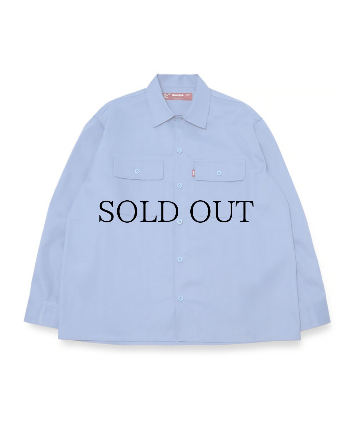 画像4: HIDEANDSEEK(ハイドアンドシーク) / Work L/S Shirt(24aw) (4)