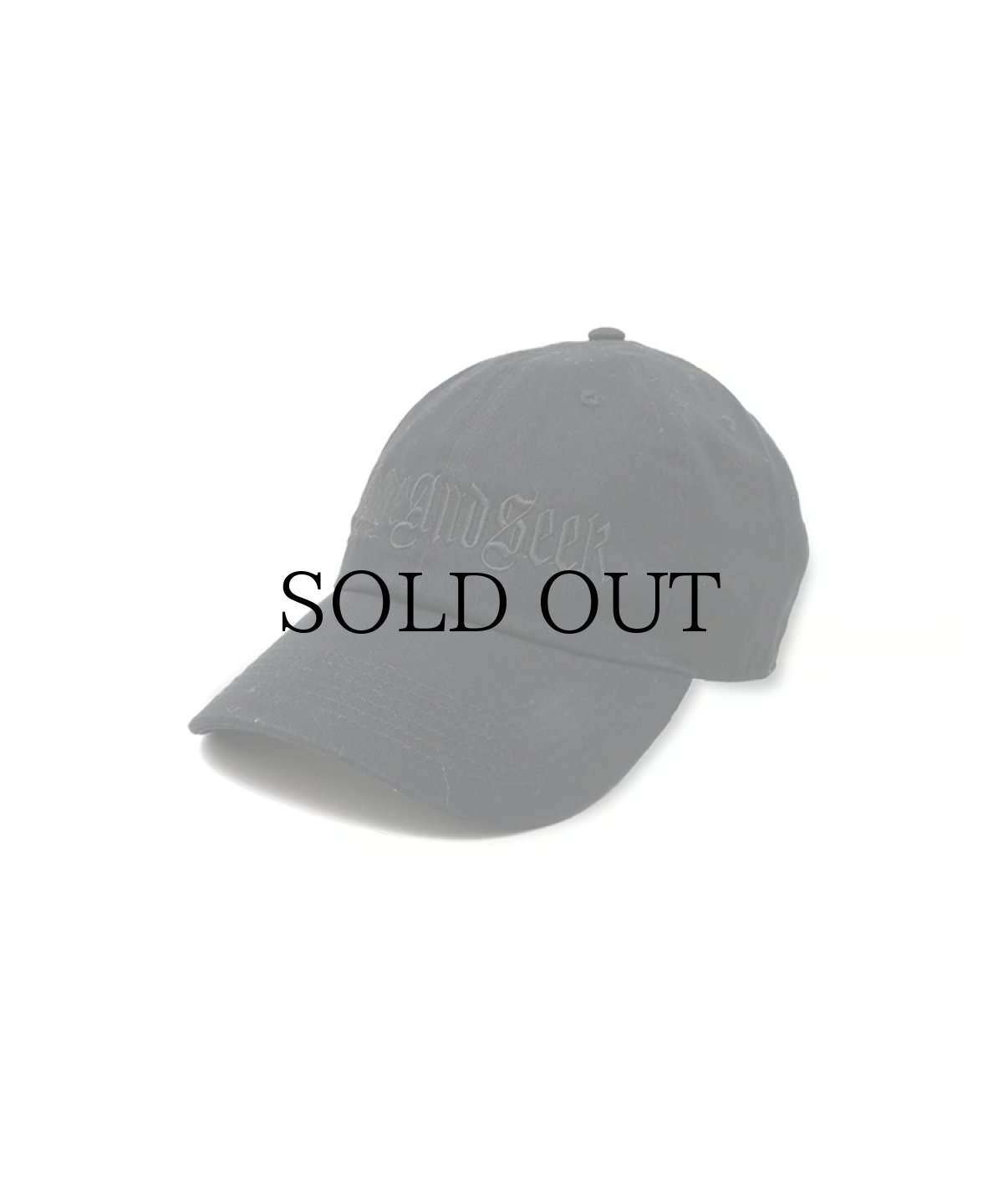 画像1: HIDEANDSEEK(ハイドアンドシーク) / Old English Baseball CAP (1)