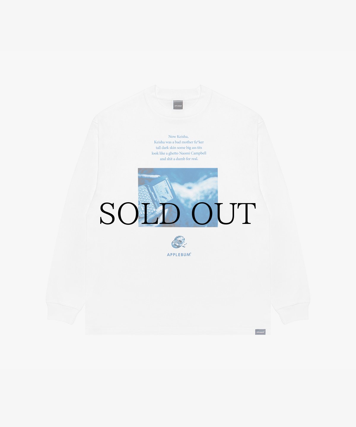 画像1: APPLEBUM(アップルバム) / “Ghetto N.C.” L/S T-shirt (1)