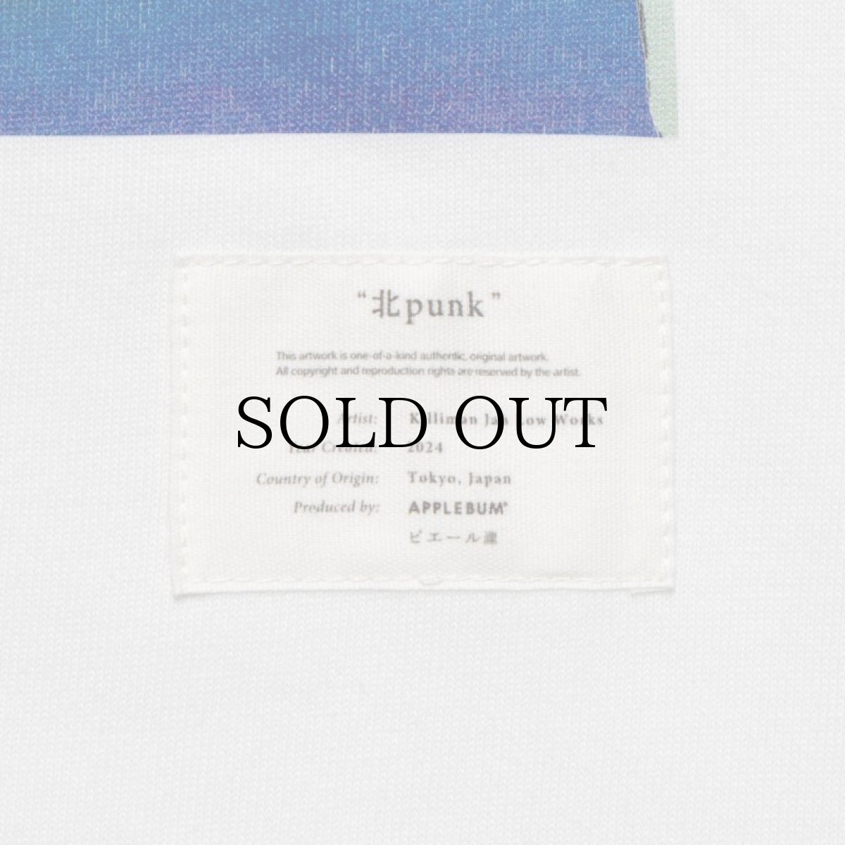 画像5: APPLEBUM(アップルバム) / "北punk” [Killiman Jah Low Works] T-Shirt (12oz) (5)