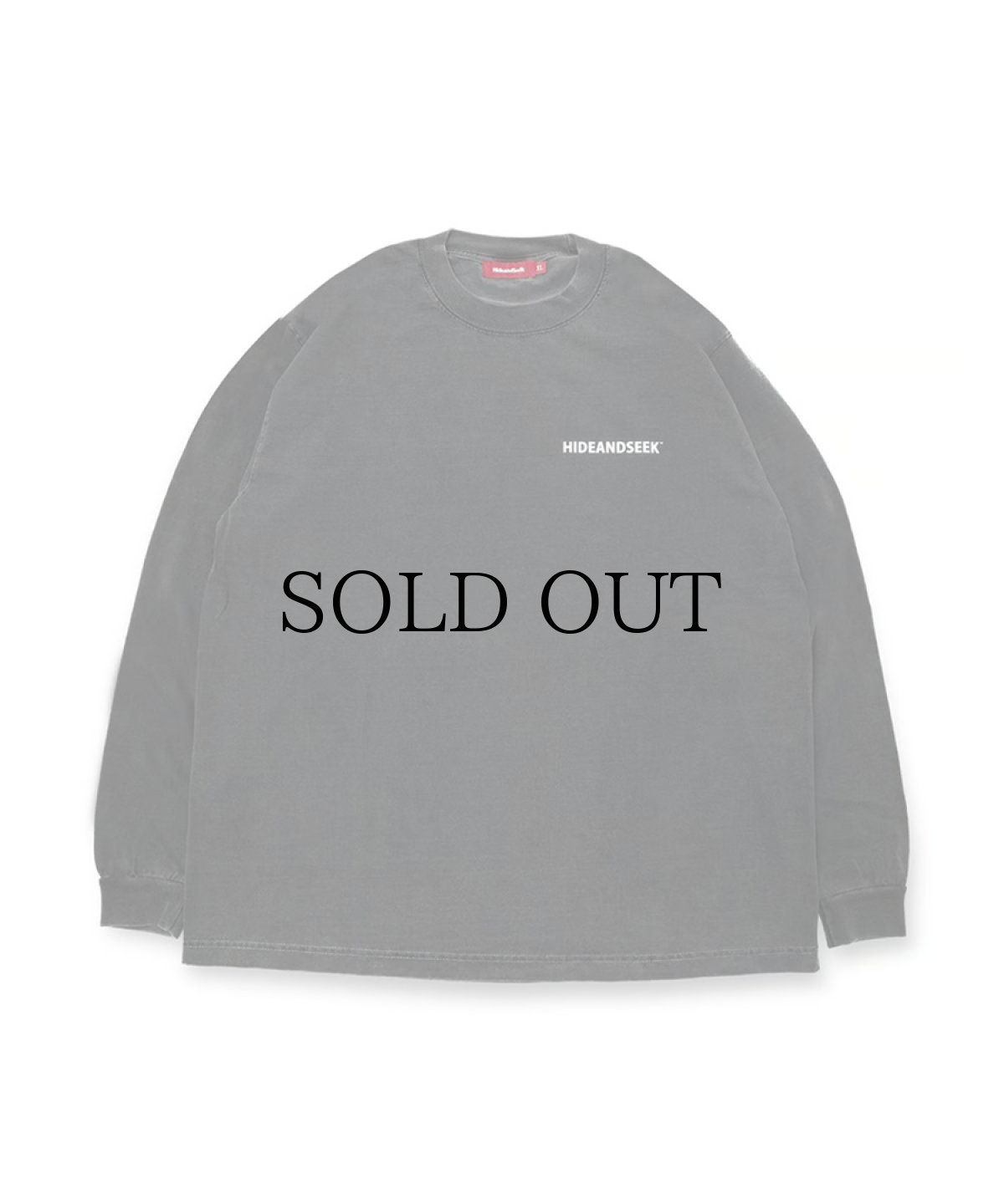 画像6: HIDEANDSEEK(ハイドアンドシーク) / H&S Logo L/S Tee(24aw) BigSilhouette (6)