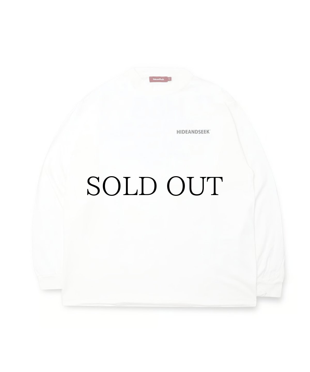 画像4: HIDEANDSEEK(ハイドアンドシーク) / H&S Logo L/S Tee(24aw) BigSilhouette (4)