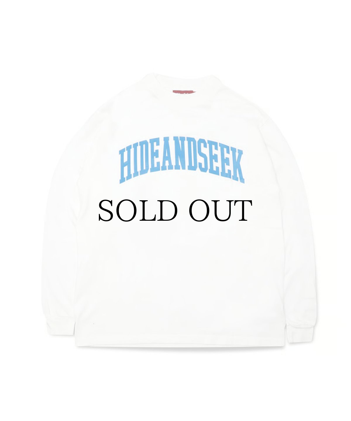 画像2: HIDEANDSEEK(ハイドアンドシーク) / College L/S Tee(24aw) BigSilhouette (2)