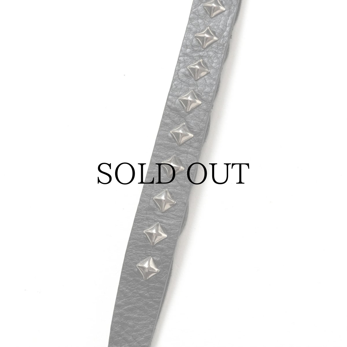 画像4: CALEE(キャリー) / STUDS & KNITTING LEATHER SMART PHONE STRAP (4)