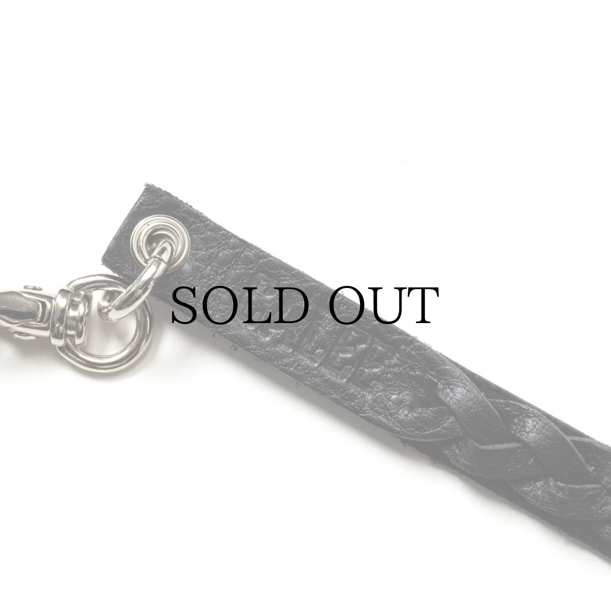 画像5: CALEE(キャリー) / STUDS & KNITTING LEATHER SMART PHONE STRAP (5)