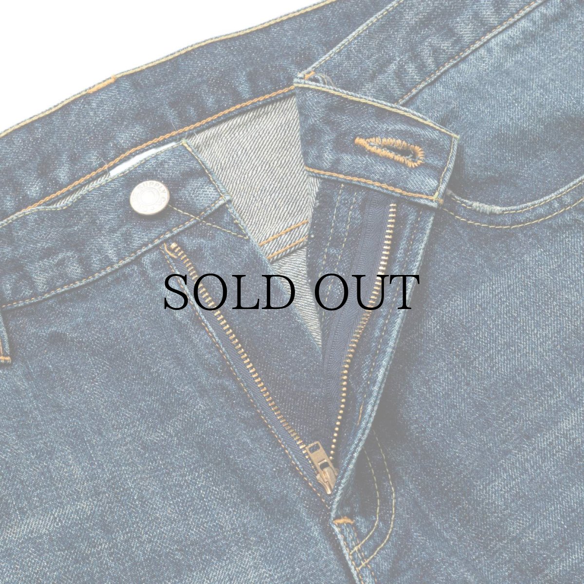 画像9: CALEE(キャリー) / VINTAGE REPRODUCT TAPERED DENIM PANTS <USED> (9)