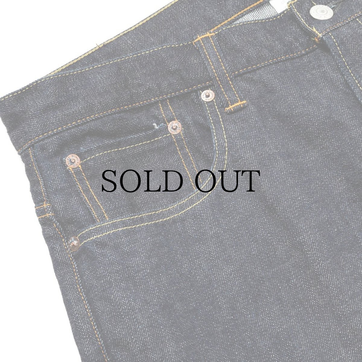 画像4: CALEE(キャリー) / VINTAGE REPRODUCT TAPERED DENIM PANTS ＜OW＞ (4)