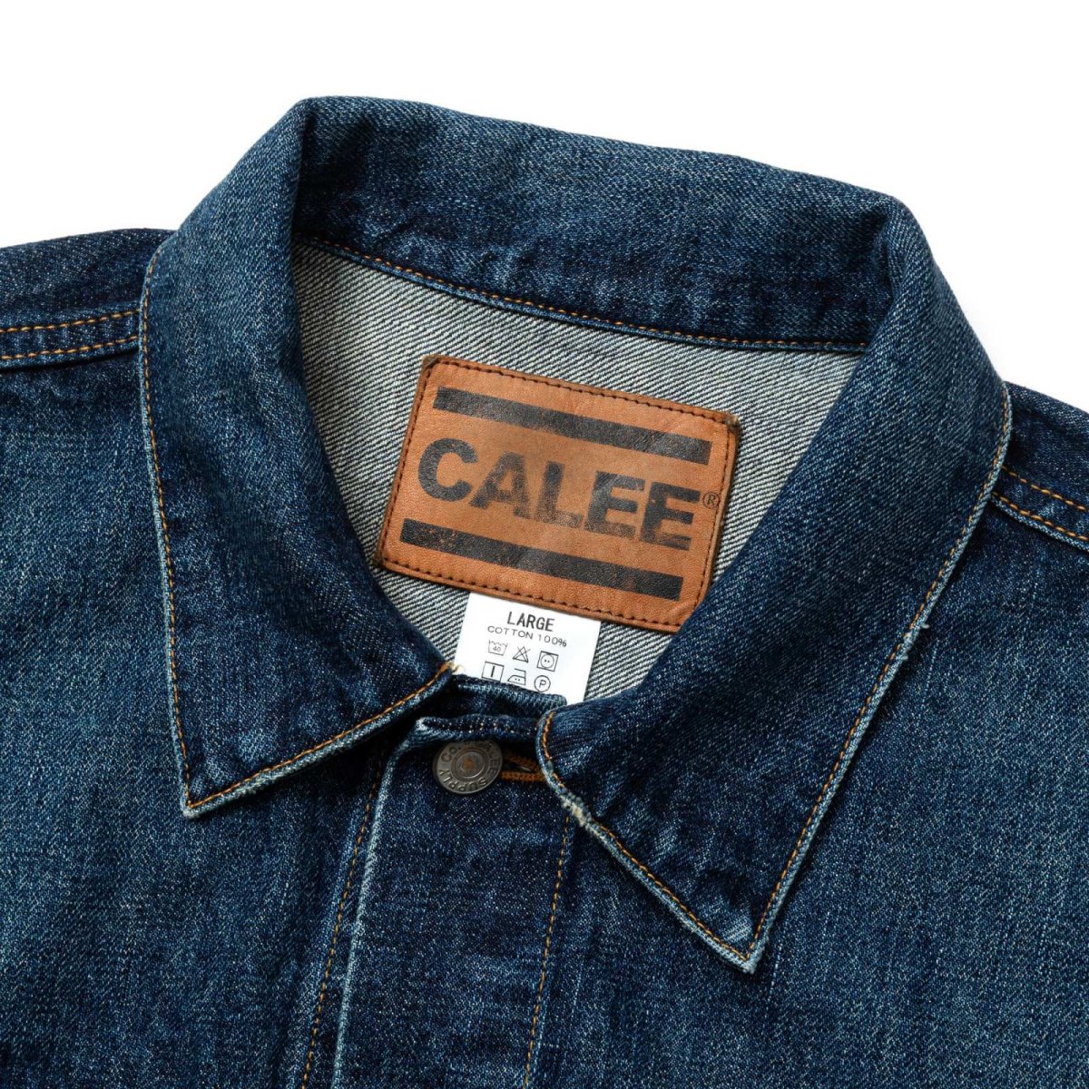 画像5: CALEE(キャリー) / VINTAGE REPRODUCT 3RD TYPE DENIM JACKET <USED> (5)