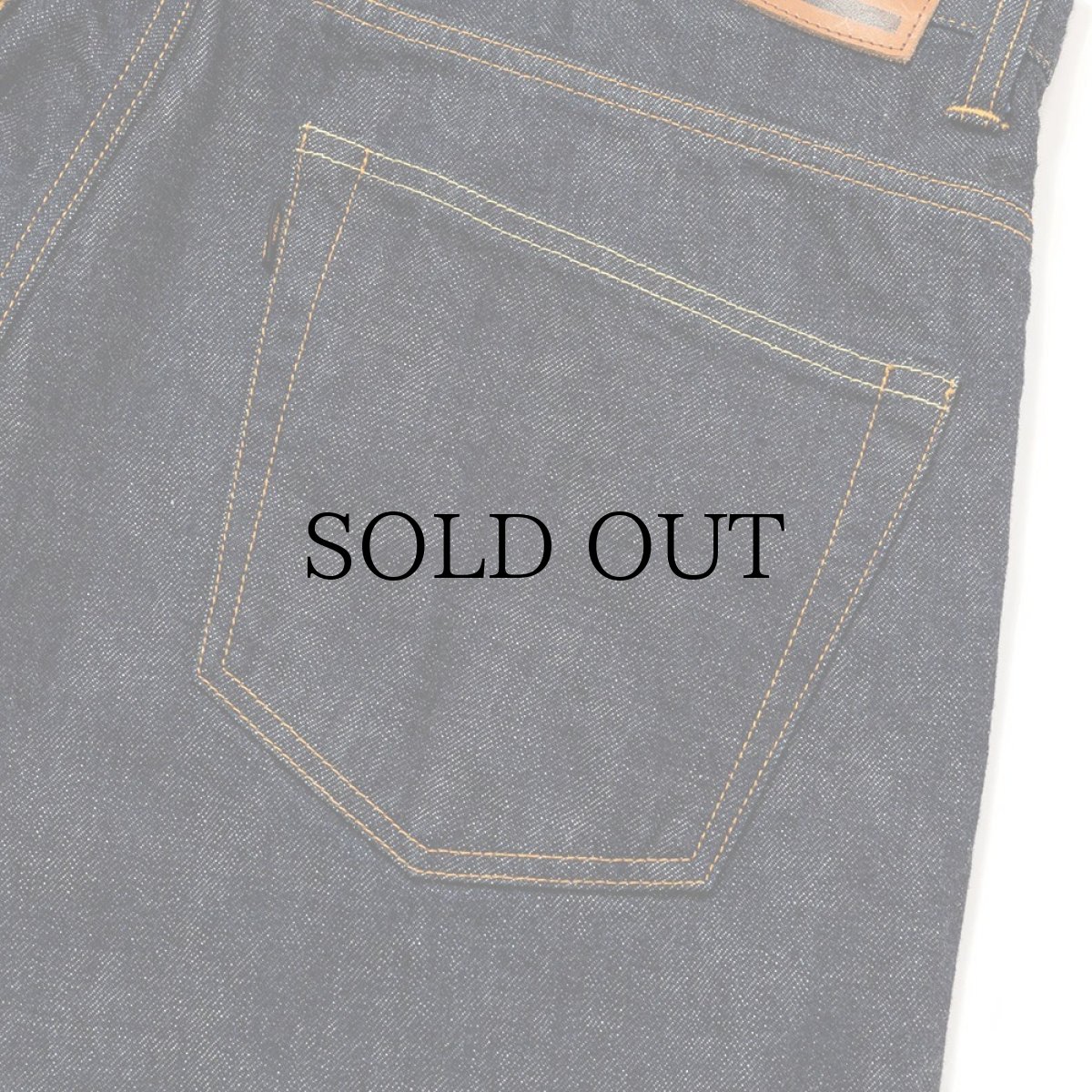 画像6: CALEE(キャリー) / VINTAGE REPRODUCT TAPERED DENIM PANTS ＜OW＞ (6)