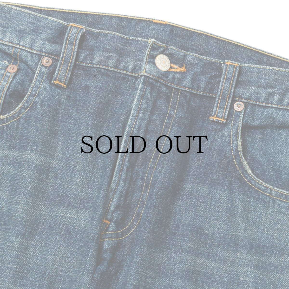 画像3: CALEE(キャリー) / VINTAGE REPRODUCT TAPERED DENIM PANTS <USED> (3)