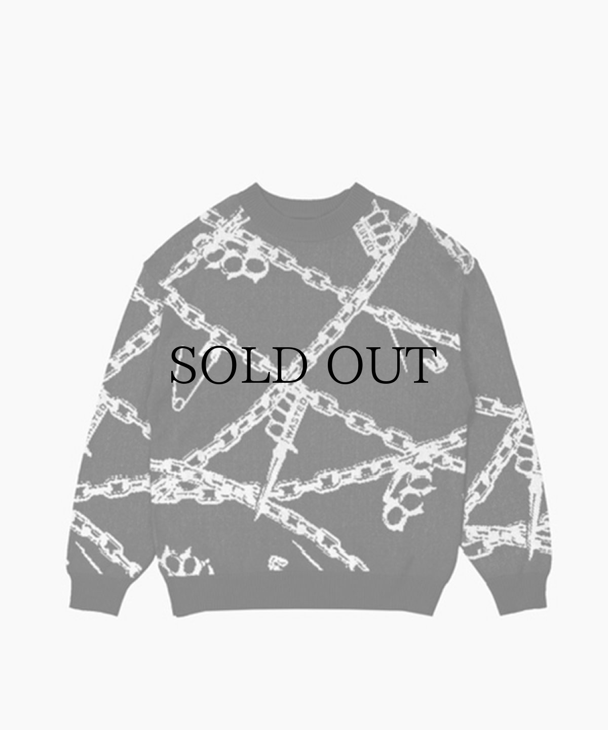 画像1: WASTED PARIS / KNUCKLES SWEATER (1)