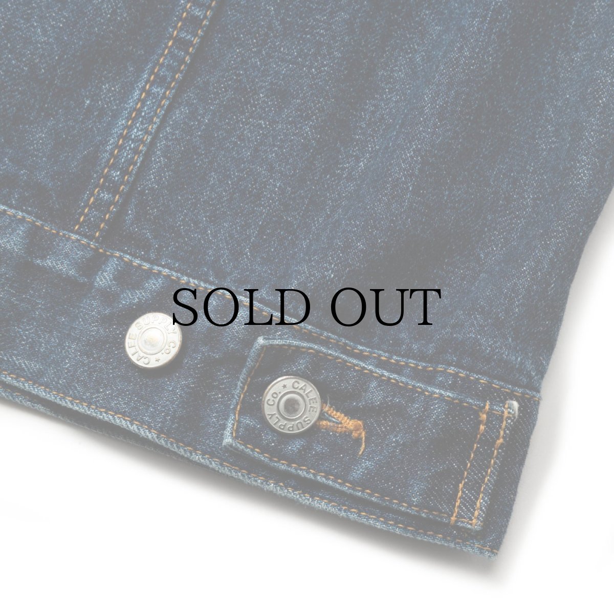 画像9: CALEE(キャリー) / VINTAGE REPRODUCT 3RD TYPE DENIM JACKET ＜USED＞ (9)