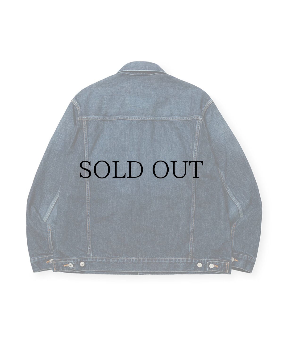 画像4: CALEE(キャリー) / VINTAGE REPRODUCT 3RD TYPE DENIM JACKET ＜USED＞ (4)