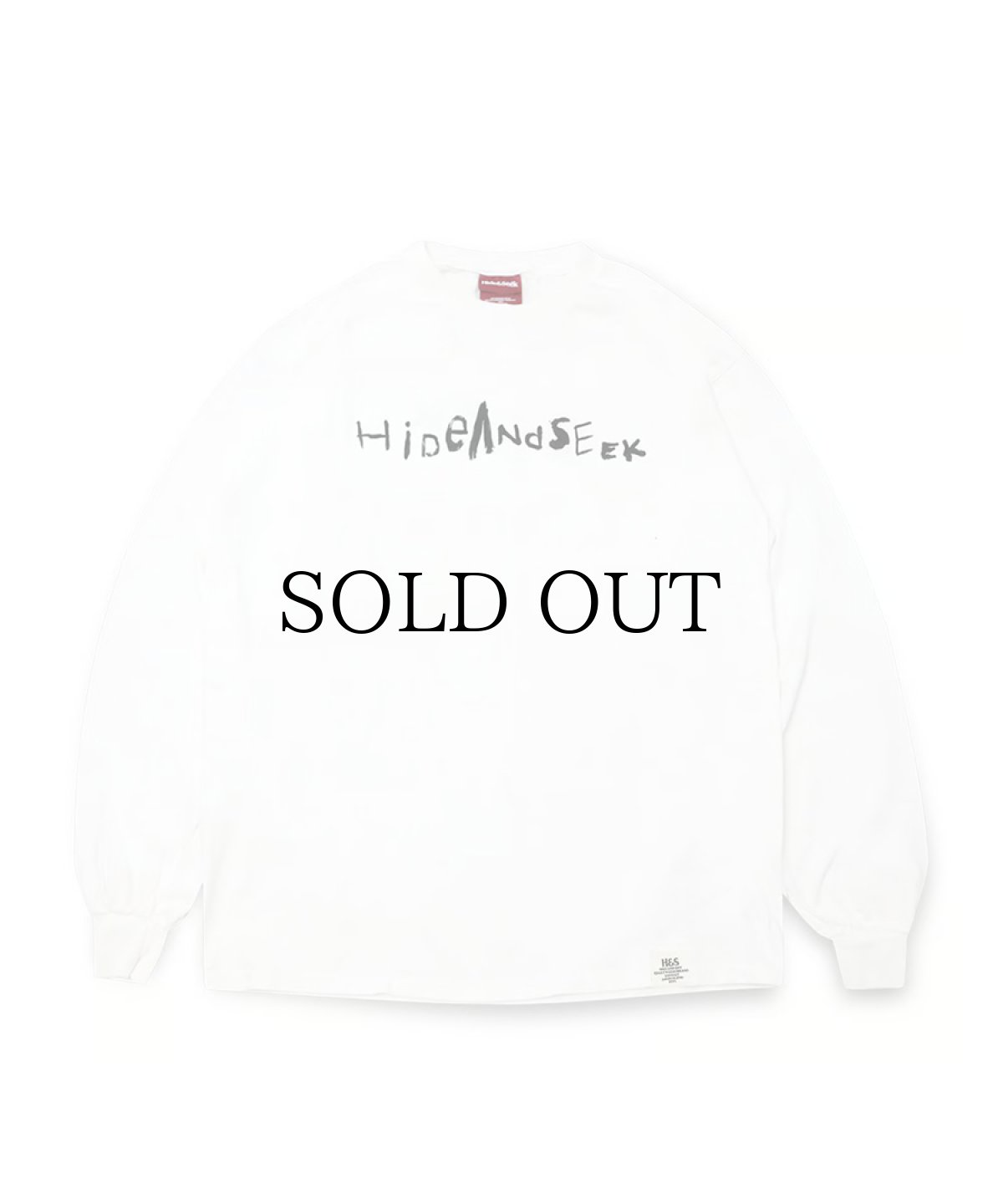 画像3: HIDEANDSEEK(ハイドアンドシーク) / Handwritten L/S Tee (3)