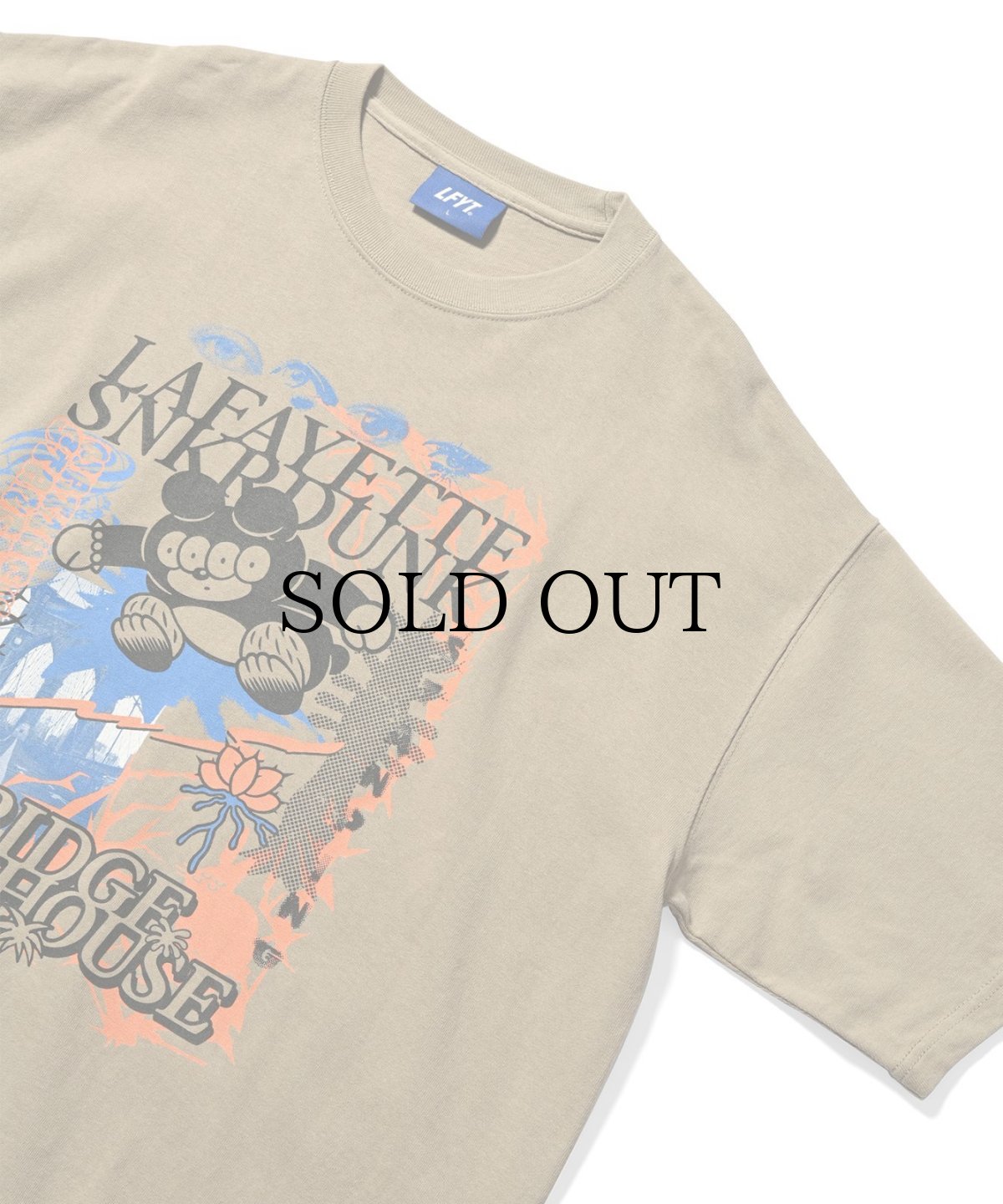 画像4: LFYT(ラファイエット) / BRIDGE SHIP HOUSE BSH × SNKRDUNK × LFYT TEE (4)