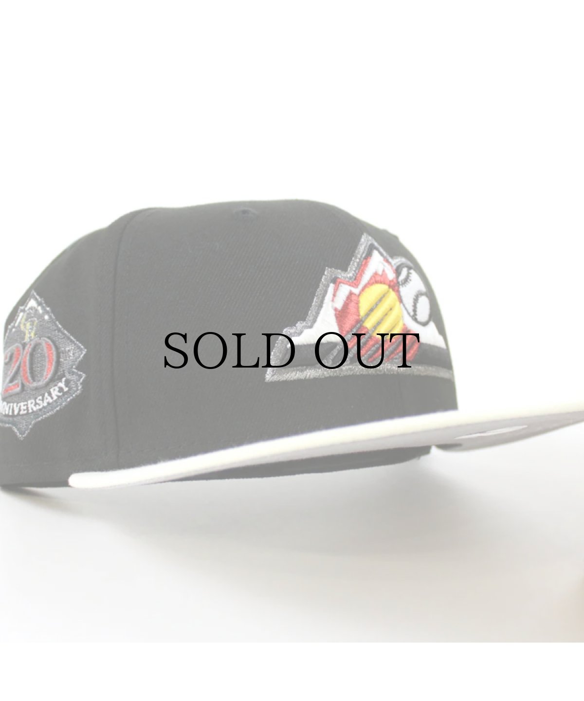 画像4: NEW ERA /Colorado Rockies - 59FIFTY 20TH ANV BLACK/CHROME (4)