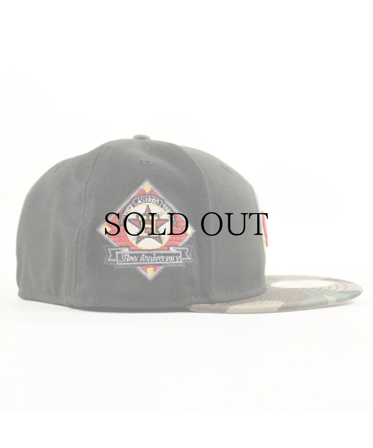 画像2: NEW ERA /Houston Astros - 59FIFTY SILVER ANV BLACK/WD CAMO (2)