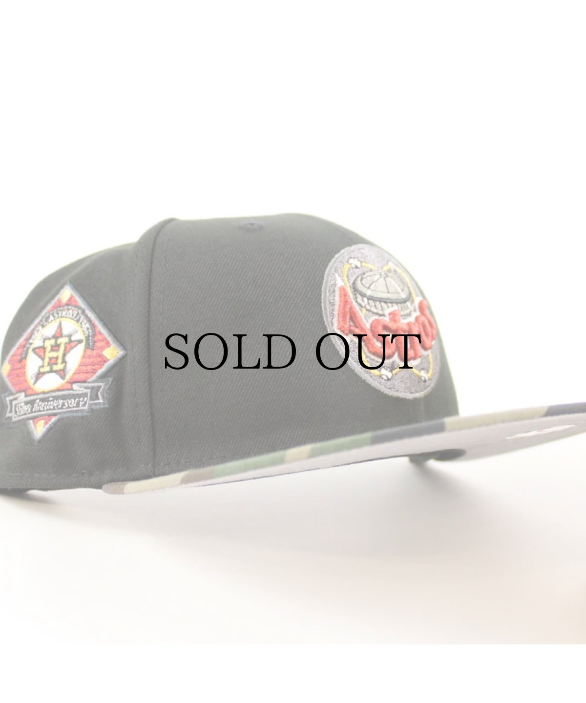 画像4: NEW ERA /Houston Astros - 59FIFTY SILVER ANV BLACK/WD CAMO (4)