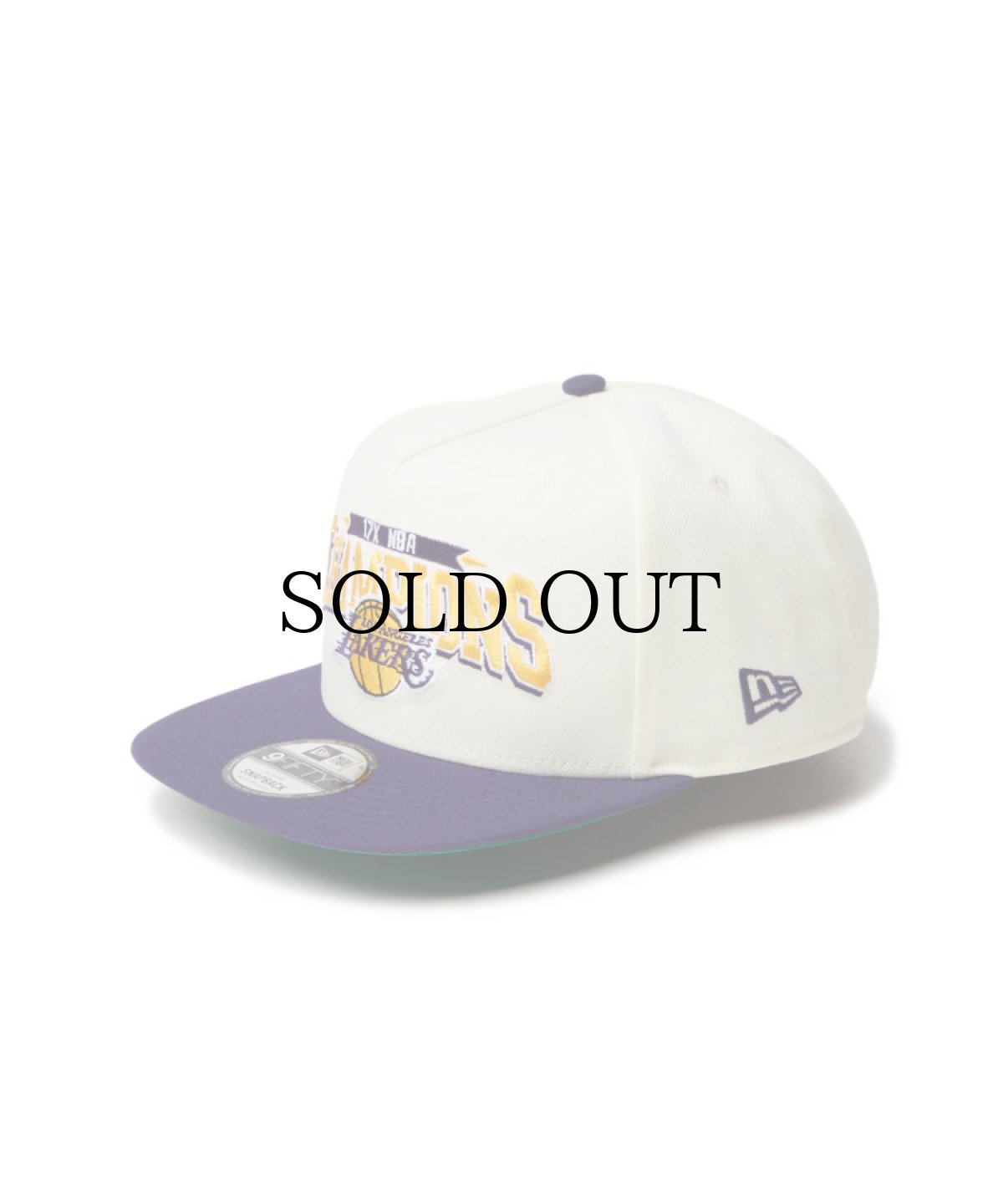 画像1: NEW ERA / 9FIFTY A-Frame NBA Champions ロサンゼルス・レイカーズ (1)