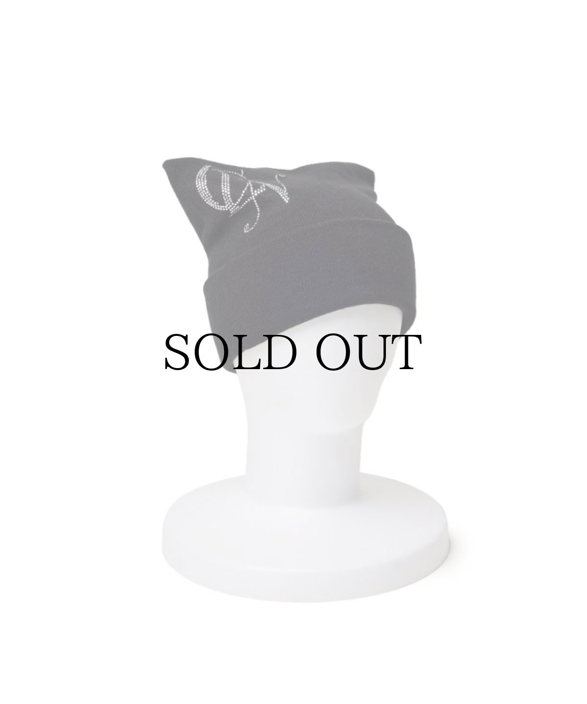 画像2: NEW ERA / スクエアニット CALNAMUR カルナムール ラインストーン ブラック (2)