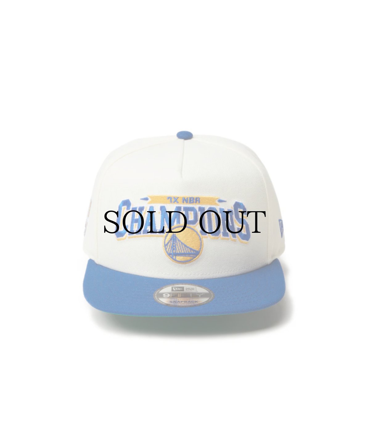 画像2: NEW ERA / 9FIFTY A-Frame NBA Champions ゴールデンステート・ウォリアーズ (2)