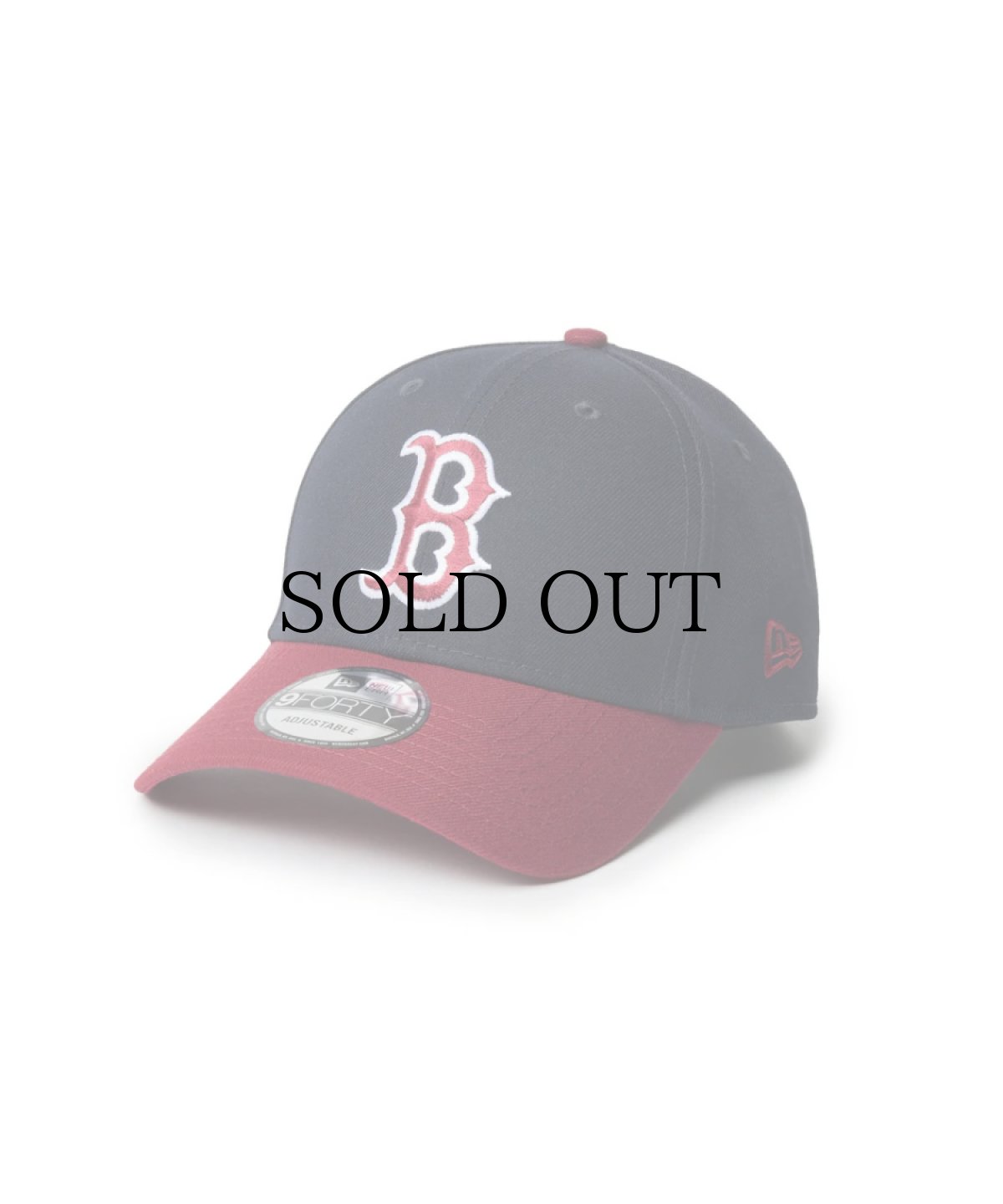 画像1: NEW ERA  / 9FORTY MLB Color Custom ボストン・レッドソックス ネイビー カーディナルバイザー (1)