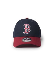 画像2: NEW ERA  / 9FORTY MLB Color Custom ボストン・レッドソックス ネイビー カーディナルバイザー (2)