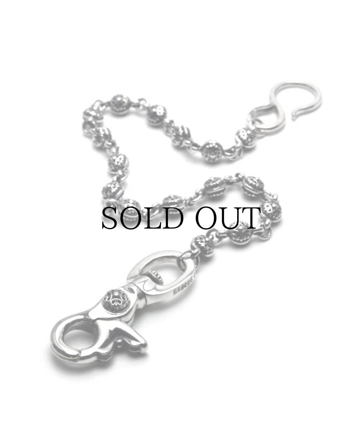 画像2: ArgentGleam / ArgentGleam  Ball Walletchain (FILIGREE CROSS) (2)