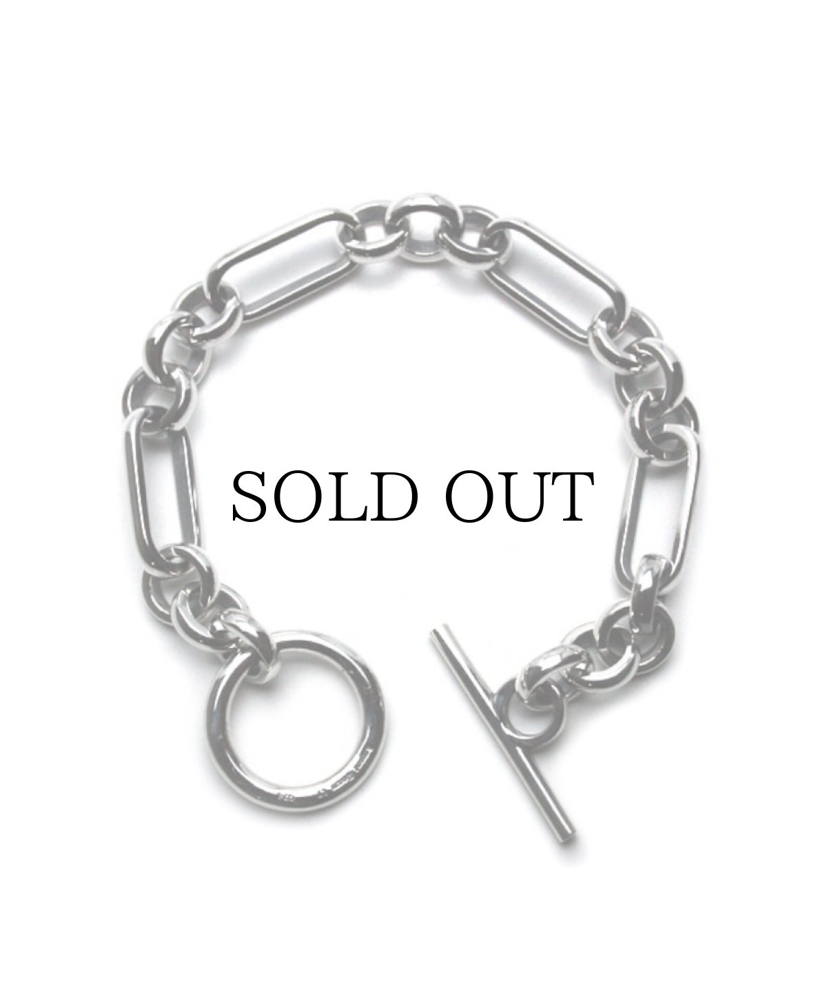 画像2: ArgentGleam / ArgentGleam Mix Chain Bracelet (2)