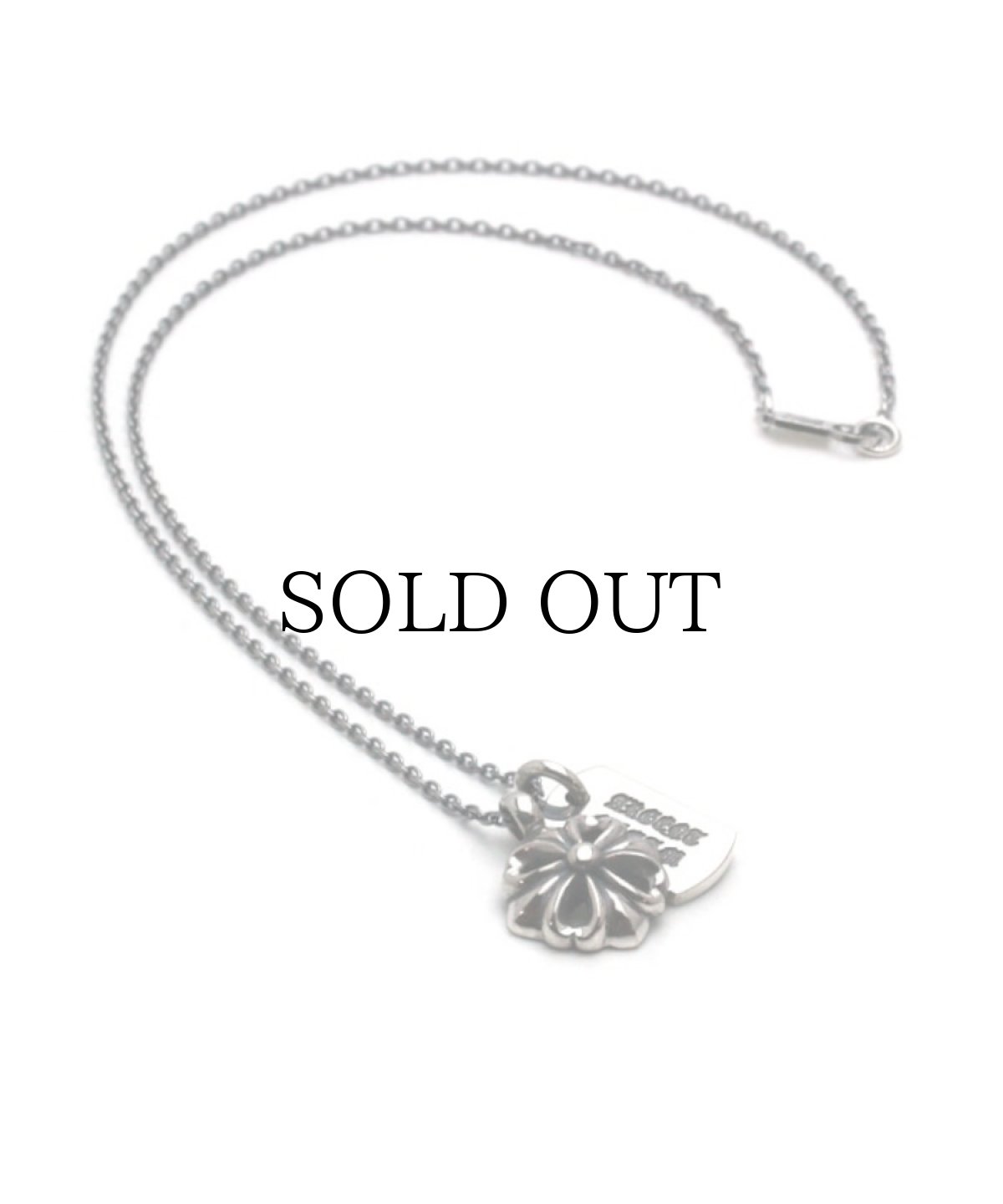 画像1: ArgentGleam / Double Charm Necklace  AGN-001 (1)